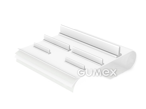 MITNEHMER GERADEPVC - WEISS